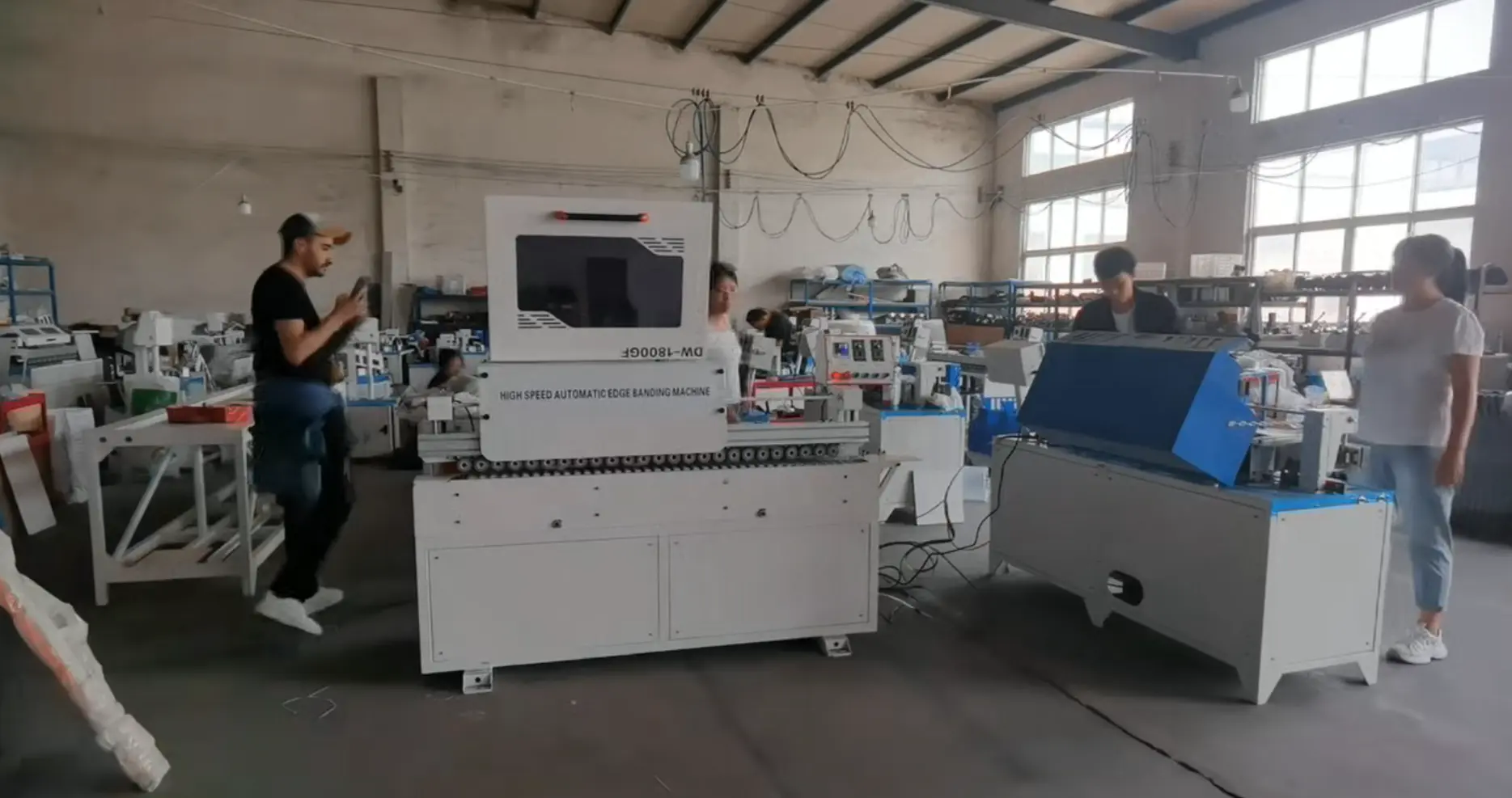 Overseas buyer factory inspection