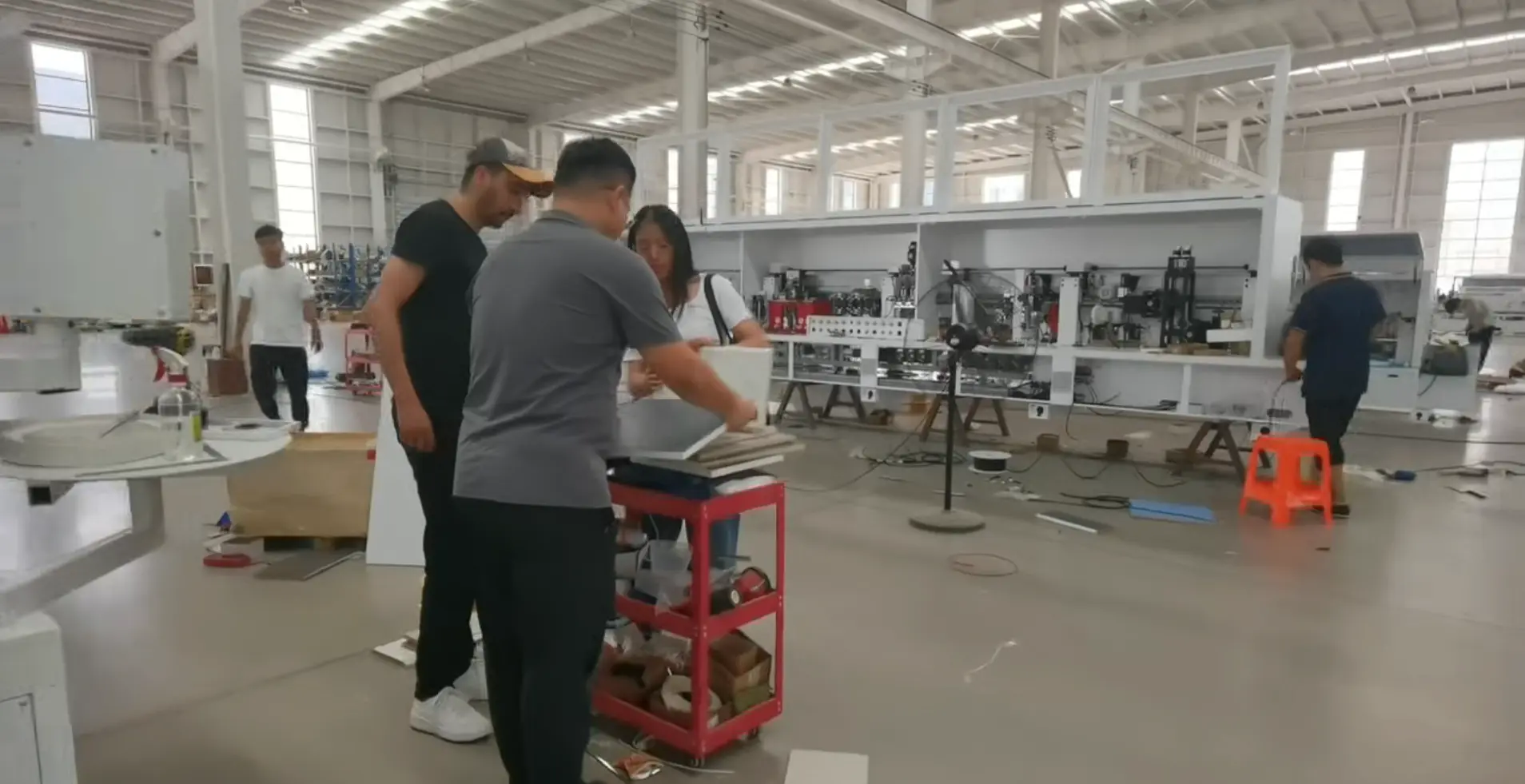 Foreign client machine testing at Ruiqi