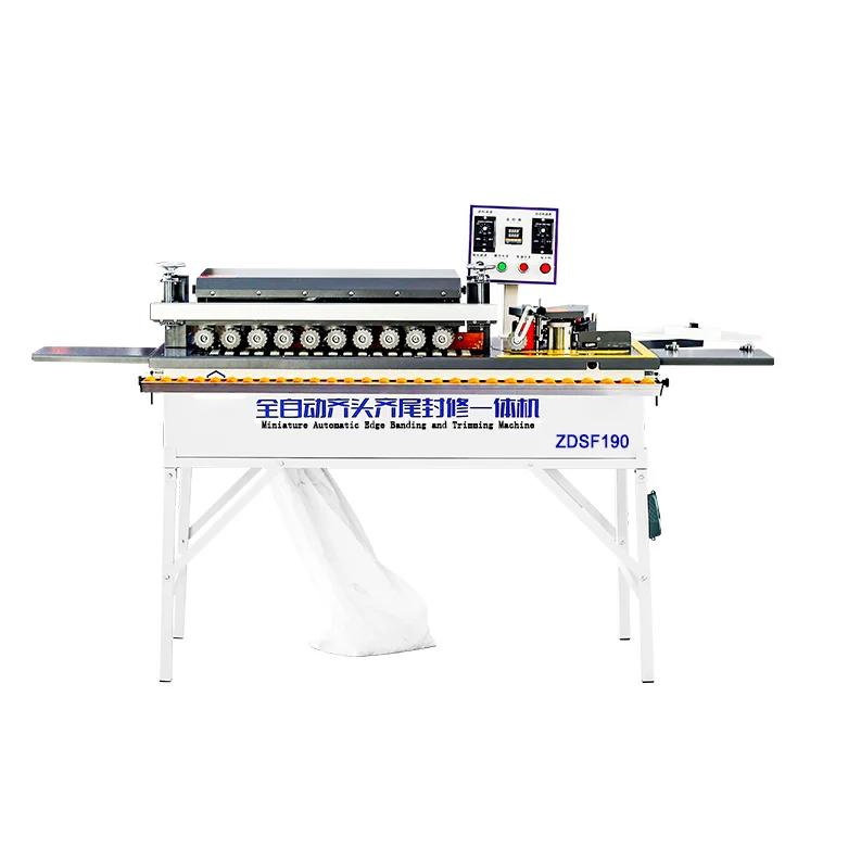 Automatic Woodworking Pur Edge Banding Machine 45 Degree Curved and Straight Edge Banding Machine Edge Banding