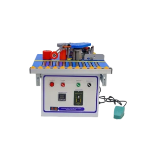 Compact Edge Bander Lightweight 23kg with Automatic Tape Cutting for Straight Curved Edge PVC Veneer Melamine
