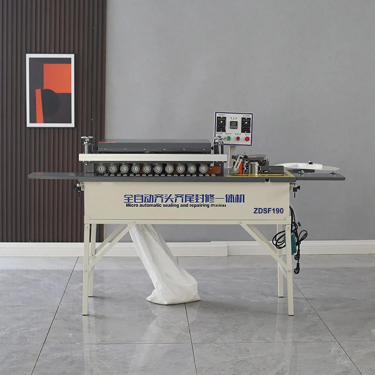 Woodworking Machinery Mdf Pvc Edge Bander Edge Sealing Curve and Straight Portable Automatic Edge Banding Machine