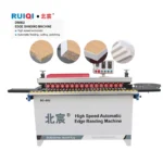 China High Quality Automatic Edge Banding Machine Cabinet Melamine Auto Edge Bander Woodworking End-cutting Scraping Home Use thumbnail