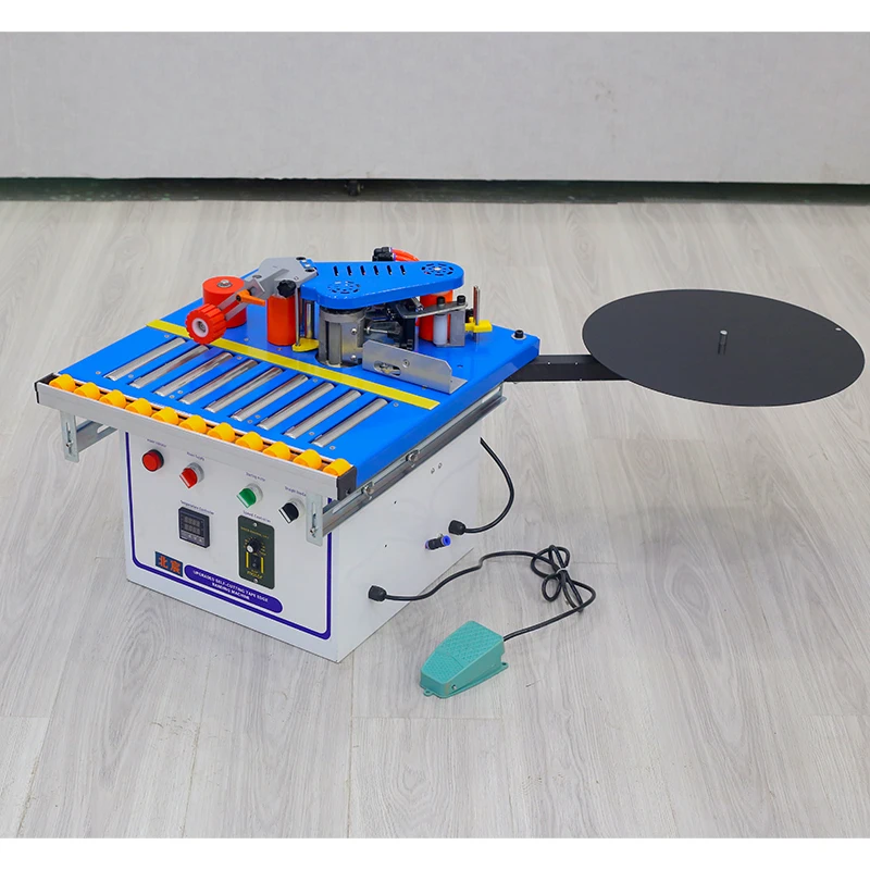 Mini Edge Bander Lightweight 23kg Handheld Hot Melt Glue Applicator for PVC ABS Melamine Tape Edge Banding