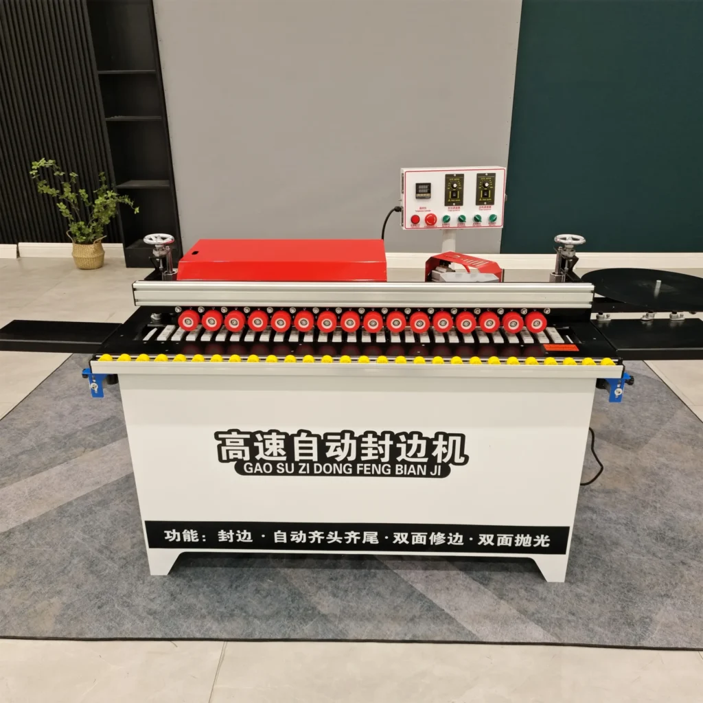 Automatic Wood Based Board Mdf Melamine  Pvc Edge Bending Machine