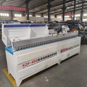 XZF450 Woodworking Bevel and Straight Edge Banding Machine 45 Degree Pre Milling Edge Bander Machine