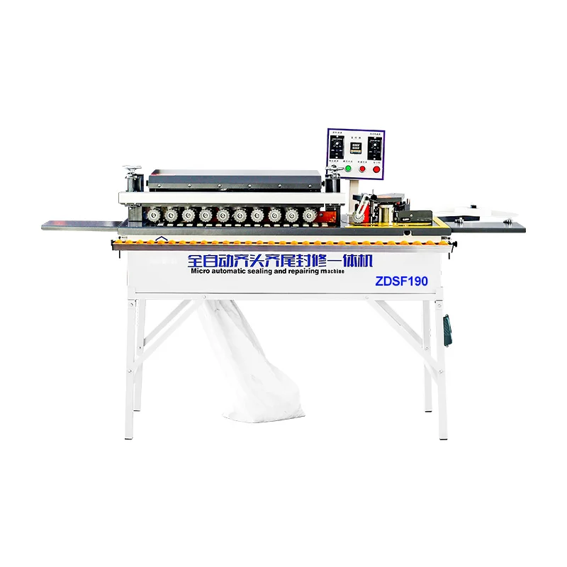 Small Edging Machine Furniture Abs Mdf Pvc Straight and Curved Edge Banding Machine Automatic Trimming Edgebander