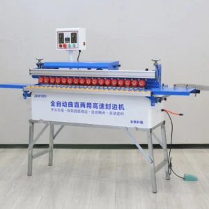 Small Mini Portable Curved  Pvc  Woodworking Edge Banding Machine