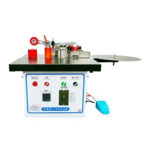 Straight Pvc Curve Manual Woodworking Mini Edge Banding Making Machine