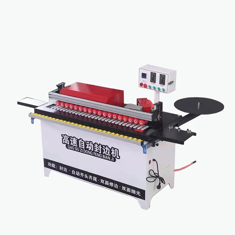 Hot Sale Small Full Automatic Edging Machine Wood Pvc Mdf Melamine Edgebander Edge Banding Machine Price