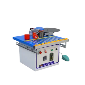 Portable Edge Bander Speed Control 0-8m/min Temperature Control for Straight Curved Edge PVC Wood Veneer