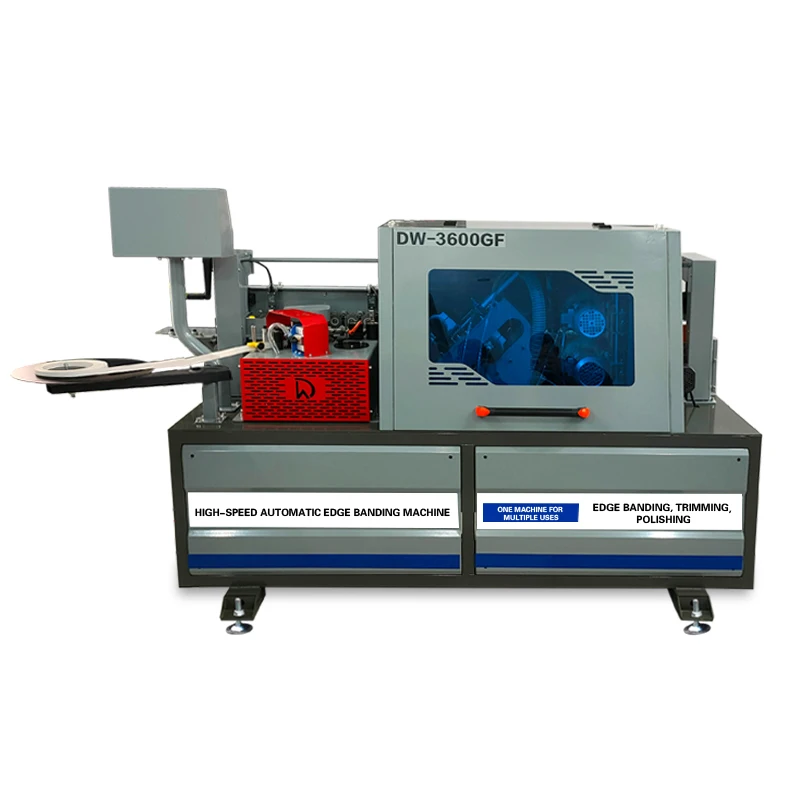 DW3600 High-speed Automatic Edge Banding Machine Double-sided Trimming Polishing Pre-milling High-quality Multi-functional