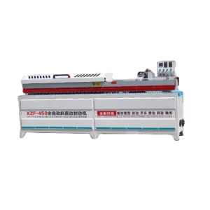 For Furniture Doors Pre Cutting Woodworking Panel Furniture Pvc 45 Degree Edge Banding Machine