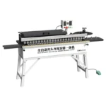 DW210 New Woodworking Banding Machine with Straight Edge Trimming Function Gluing for Furniture Wood Based Panels Sale Machinery thumbnail