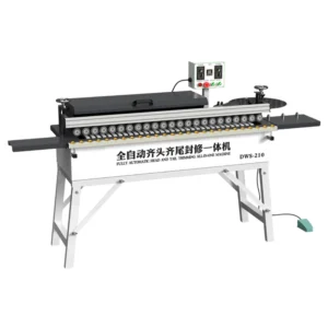 DW210 New Woodworking Banding Machine with Straight Edge Trimming Function Gluing for Furniture Wood Based Panels Sale Machinery