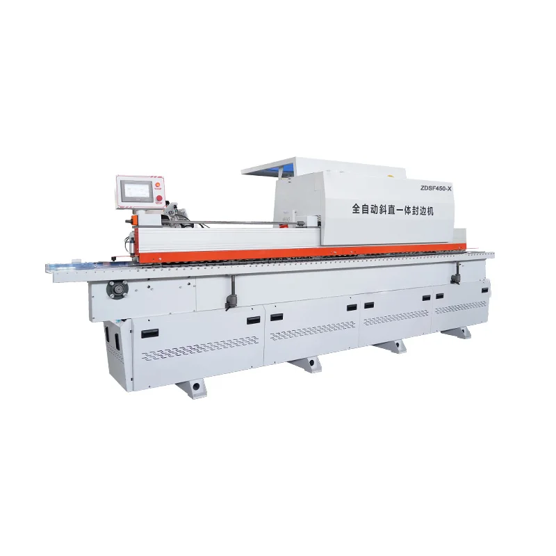 Automatic Bevel 45 Degree Mdf Edge Banding Machine Edge Bander for Sale