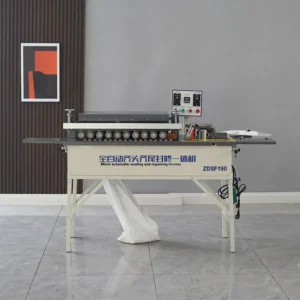Plywood Making Machine Small Type Full Automatic Edge Banding Machine With Trimming