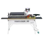 New DW190 Edge Banding Machine for Furniture Manufacturing Straight Edge Woodworking Bander with Motor Gearbox Core Components thumbnail
