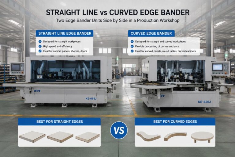 How to Pick Straight vs Curved Edge Banders: A China Sourcing Buyer Guide